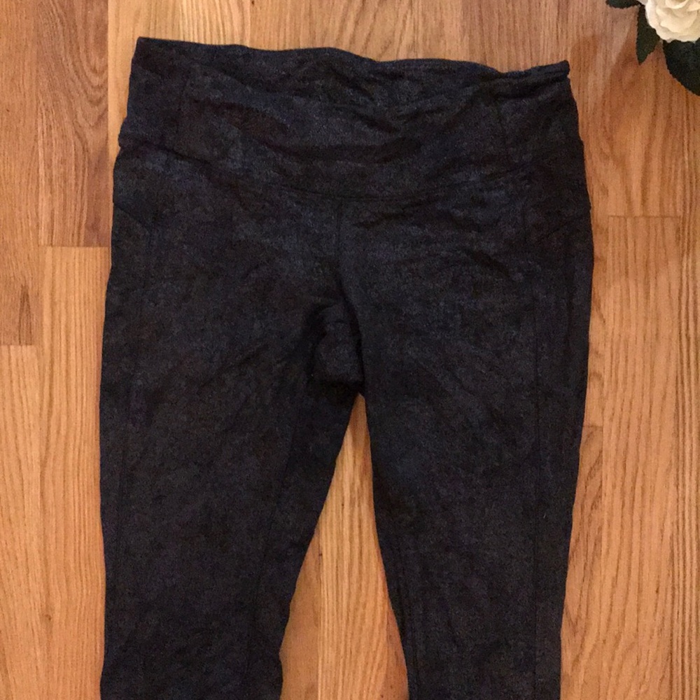🌵New balance sparkly black leggings